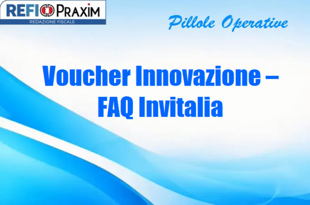 Voucher Innovazione – FAQ Invitalia