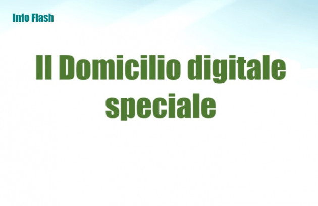 Domicilio digitale speciale – Soggetti interessati e modalità