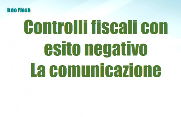 Questionari e inviti al contradditorio con esito negativo – La comunicazione dell'Agenzia
