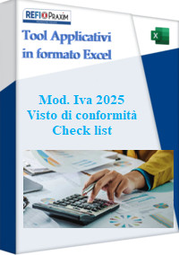 Mod. Iva 2025 - Visto di conformità - Check list