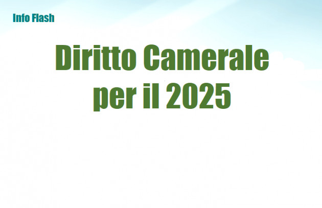 Diritto Camerale per il 2025
