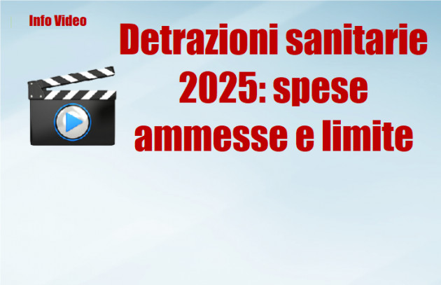 Detrazioni sanitarie 2025: spese ammesse e limite