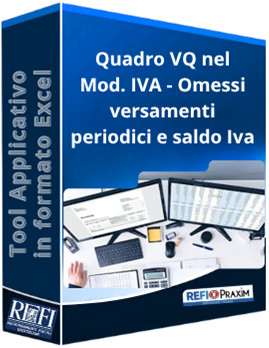 Quadro VQ nel Mod. IVA 2026 - Omessi versamenti periodici e saldo Iva (2025)