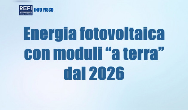 Agroenergie - Energia fotovoltaica con moduli “a terra” dal 2026