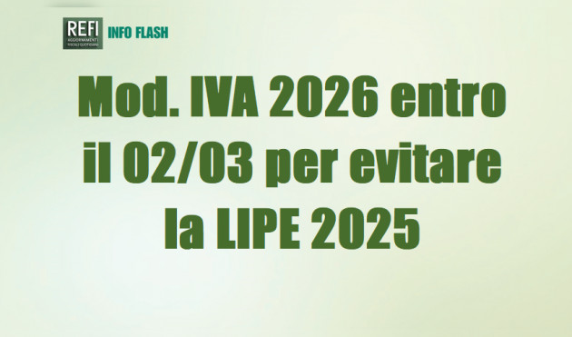Dichiarazione iva entro il 2 marzo per evitare l’ultima LIPE 2025