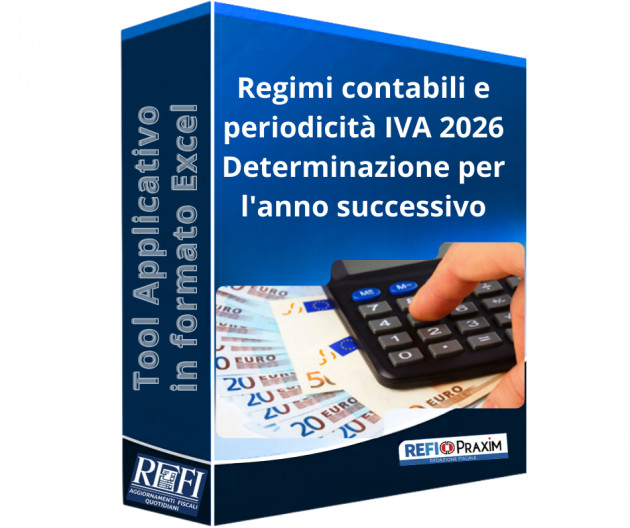 Regimi contabili e periodicità IVA 2026 - Determinazione per l'anno successivo