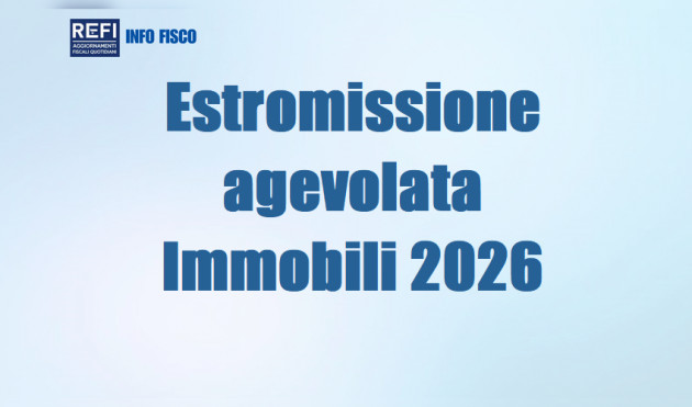 Immobili dell’impresa individuale – Estromissione agevolata 2026