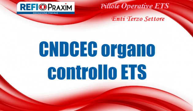 CNDCEC organo controllo ETS