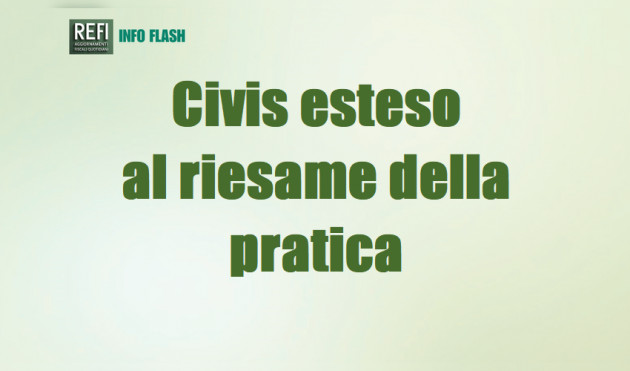 Civis - Nuova funzione per il riesame della pratica