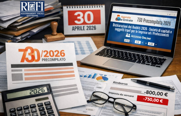 Differita - Dichiarazioni dei Redditi 2026 - Società di capitali e soggetti Irpef per le Imprese ed i Professionisti