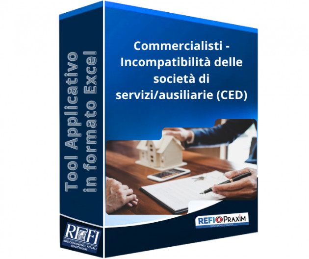 Commercialisti - Incompatibilità delle società  di servizi/ausiliarie (CED) - Gratuito