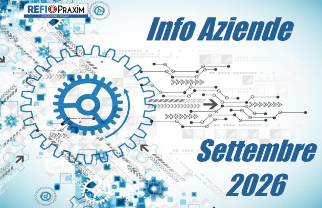  Informa aziende SETTEMBRE 2026