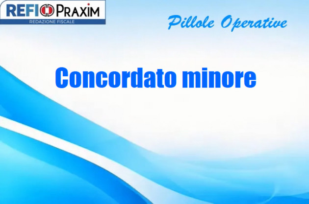 Concordato minore